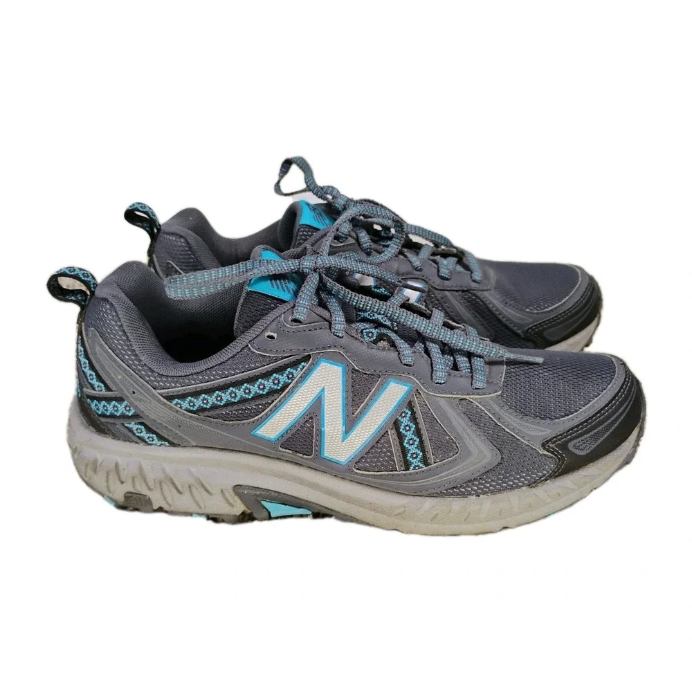 New Balance 410 V5 Womens Size 9.5 B Blue Running Lace Up Comfort Shoes Sneakers